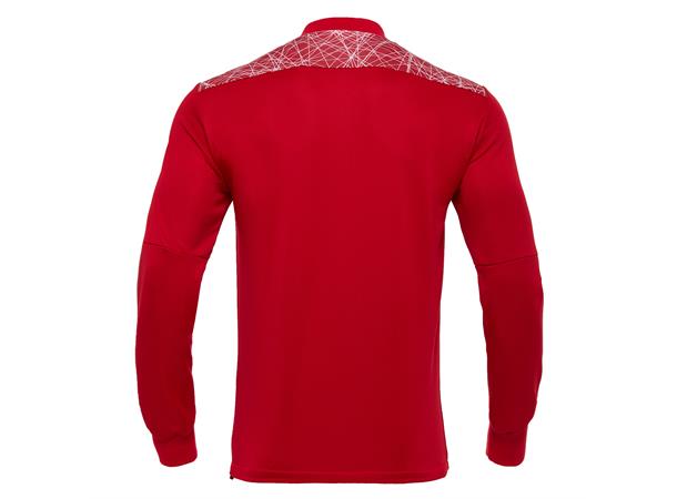 Shiva Full Zip Top RØD/HVIT XXL Teknisk jakke med børstet foring- Unisex 