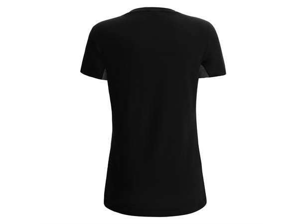 Lute Womens Cotton T-shirt BLK/ANT XL T-skjorte med feminint snitt 