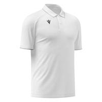 Aulos Polo WHT/SLV XL Teknisk poloskjorte - Unisex