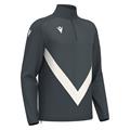 Anduin Training 1/4 Zip Top ANT/WHT 3XL Teknisk treningsgenser - Unisex